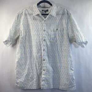 North River Outfitters‎ Men's Button Down Cotton Shirt Kayak Print XXL